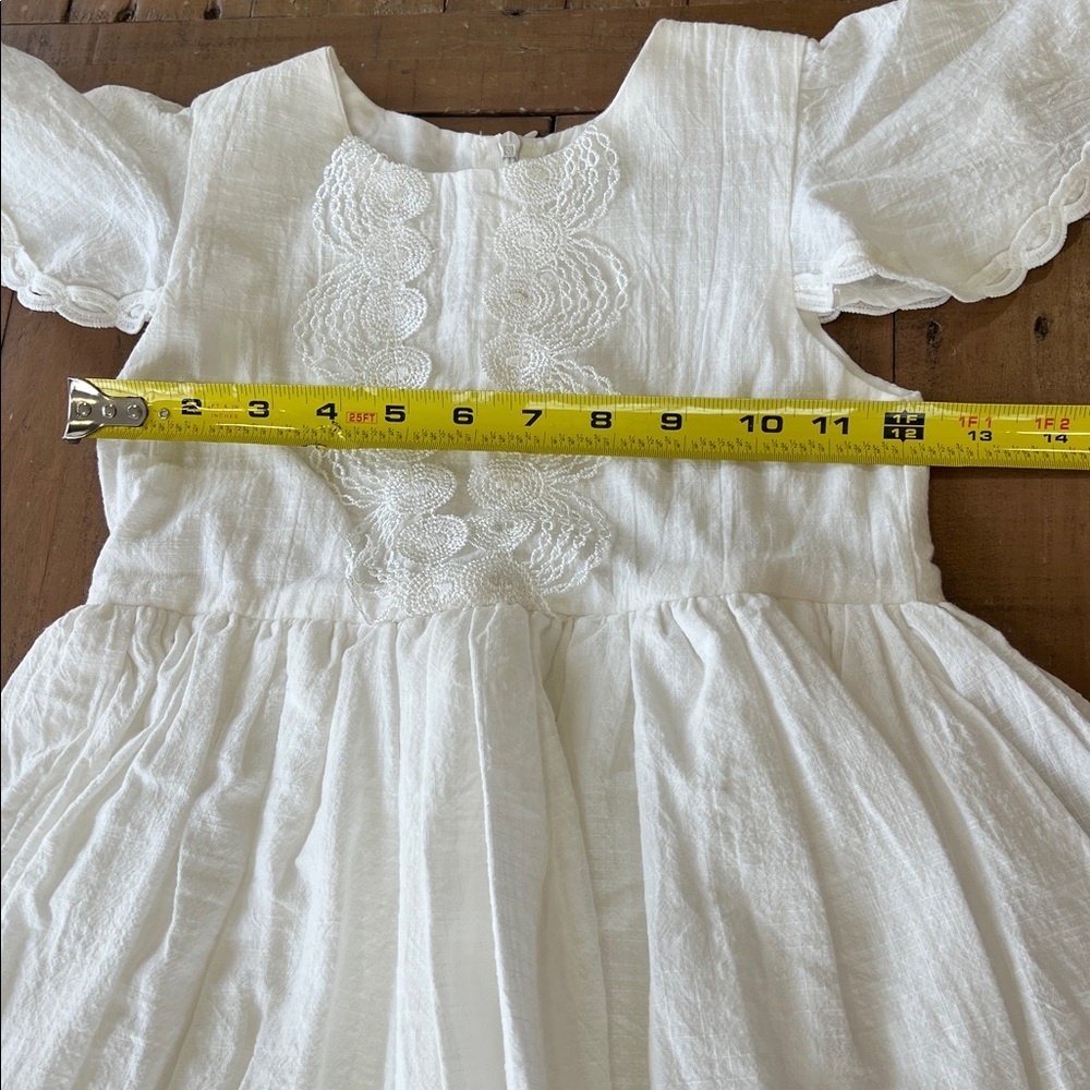 Trish Scully layered lace cap sleeve midi dress 7 Easter, communion, wedding - Picture 7 of 8